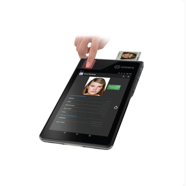 Idemia Morpho ID Screen