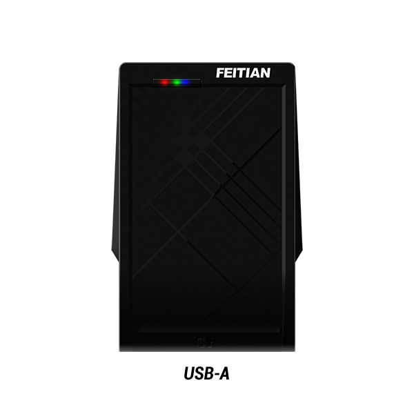 Feitian R502Dual USB-A (C9) Contactless Card Reader
